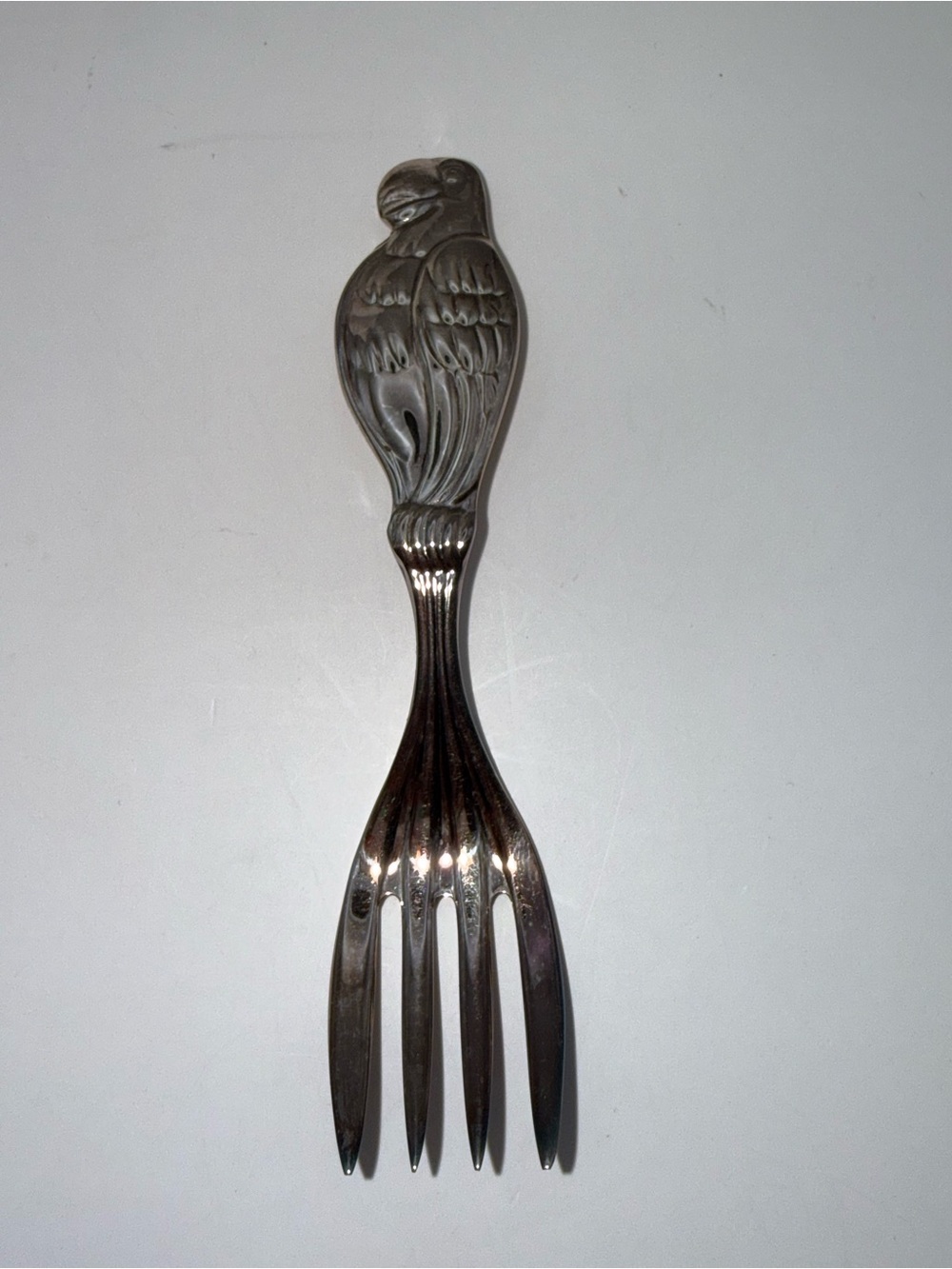 Reed & Barton Baby Gift Set Tooth Fairy Box & Animal Utensils Silverplate - Picture 5 of 7